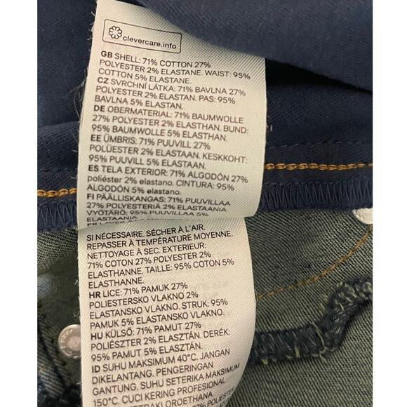 H&M Mama Super Skinny High Rib Maternity Jeans Size 4 - Picture 6 of 9